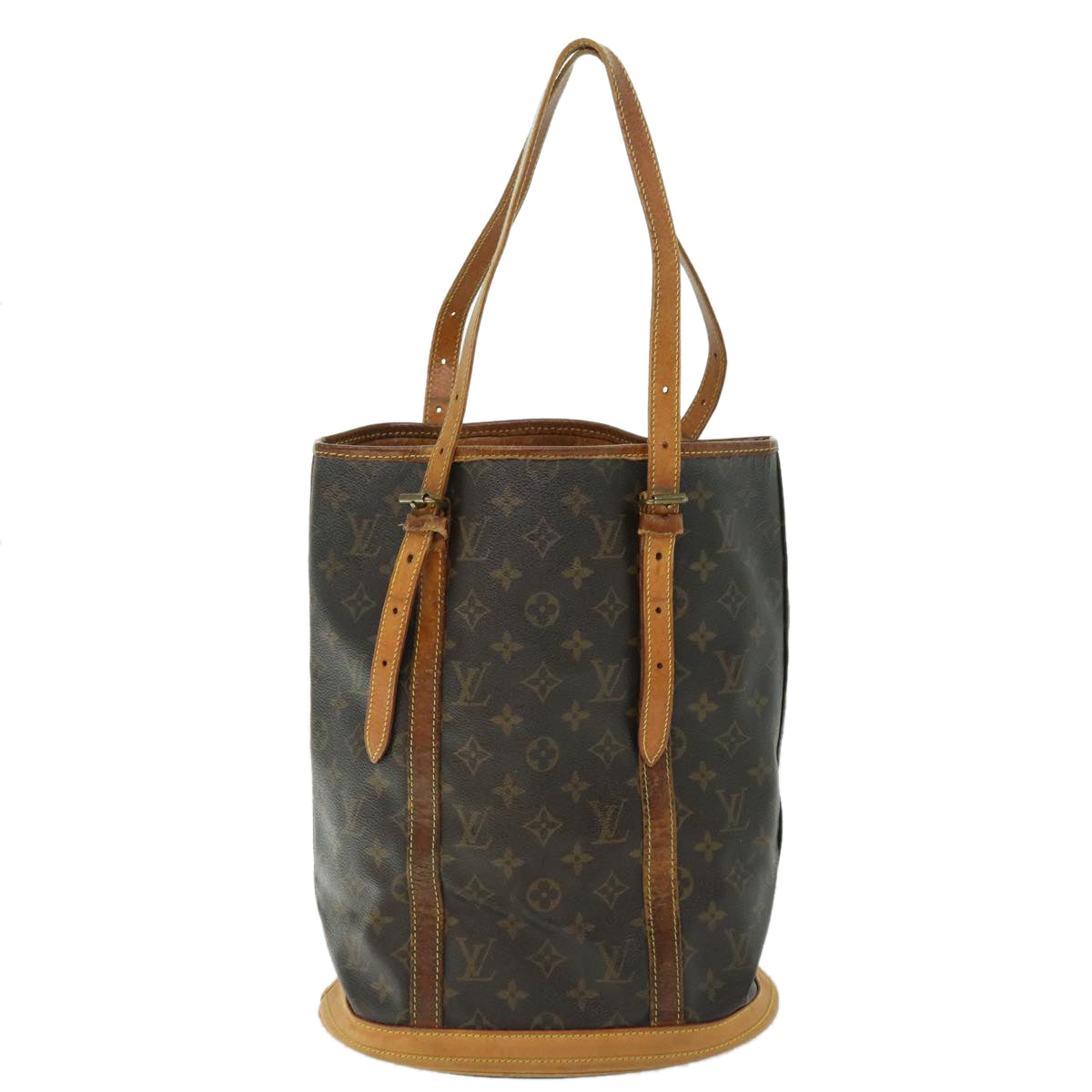 LOUIS VUITTON Monogram Bucket GM Shoulder Bag Vintage M42236 LV Auth 52333