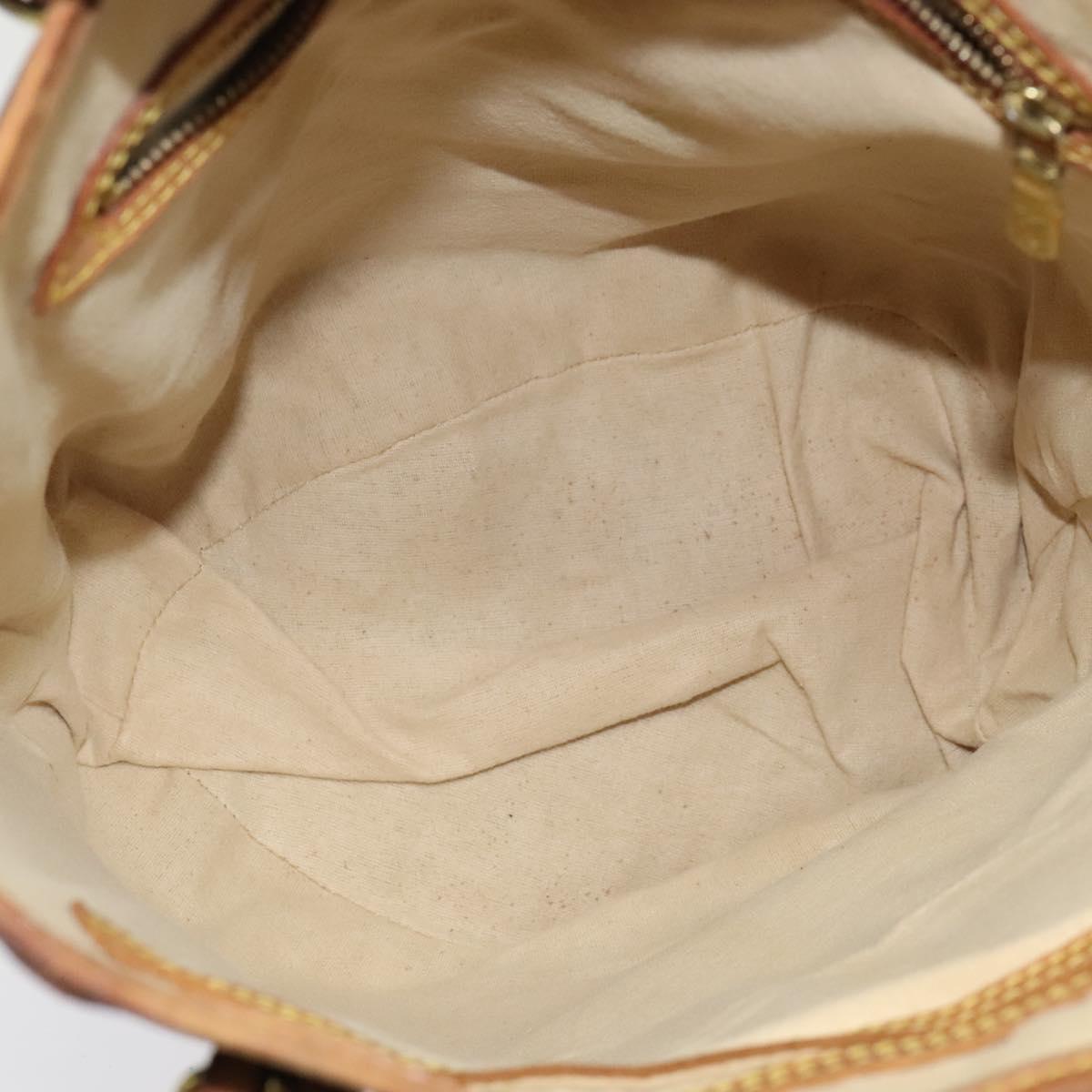 LOUIS VUITTON Monogram Bucket GM Shoulder Bag M42236 LV Auth 52335