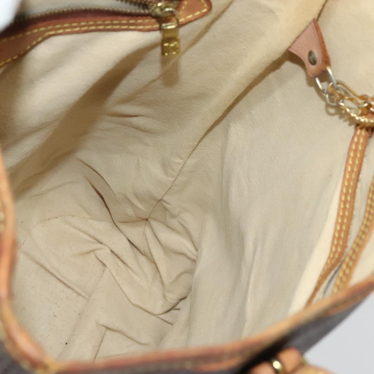 LOUIS VUITTON Monogram Bucket GM Shoulder Bag M42236 LV Auth 52335