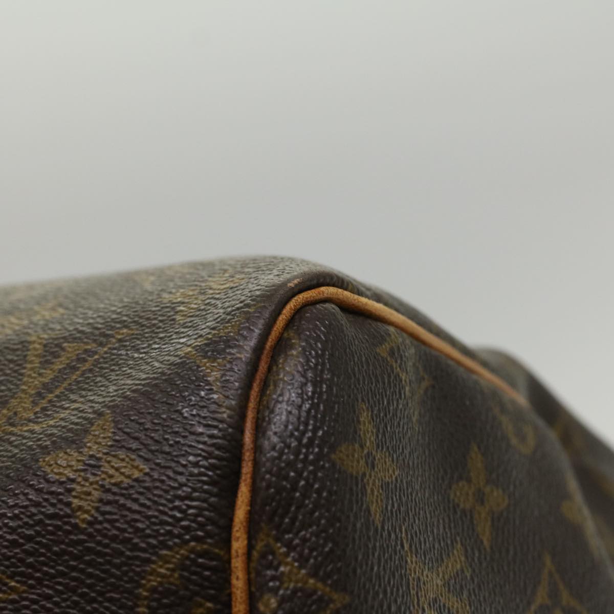 LOUIS VUITTON Monogram Keepall 55 Boston Bag M41424 LV Auth 52392