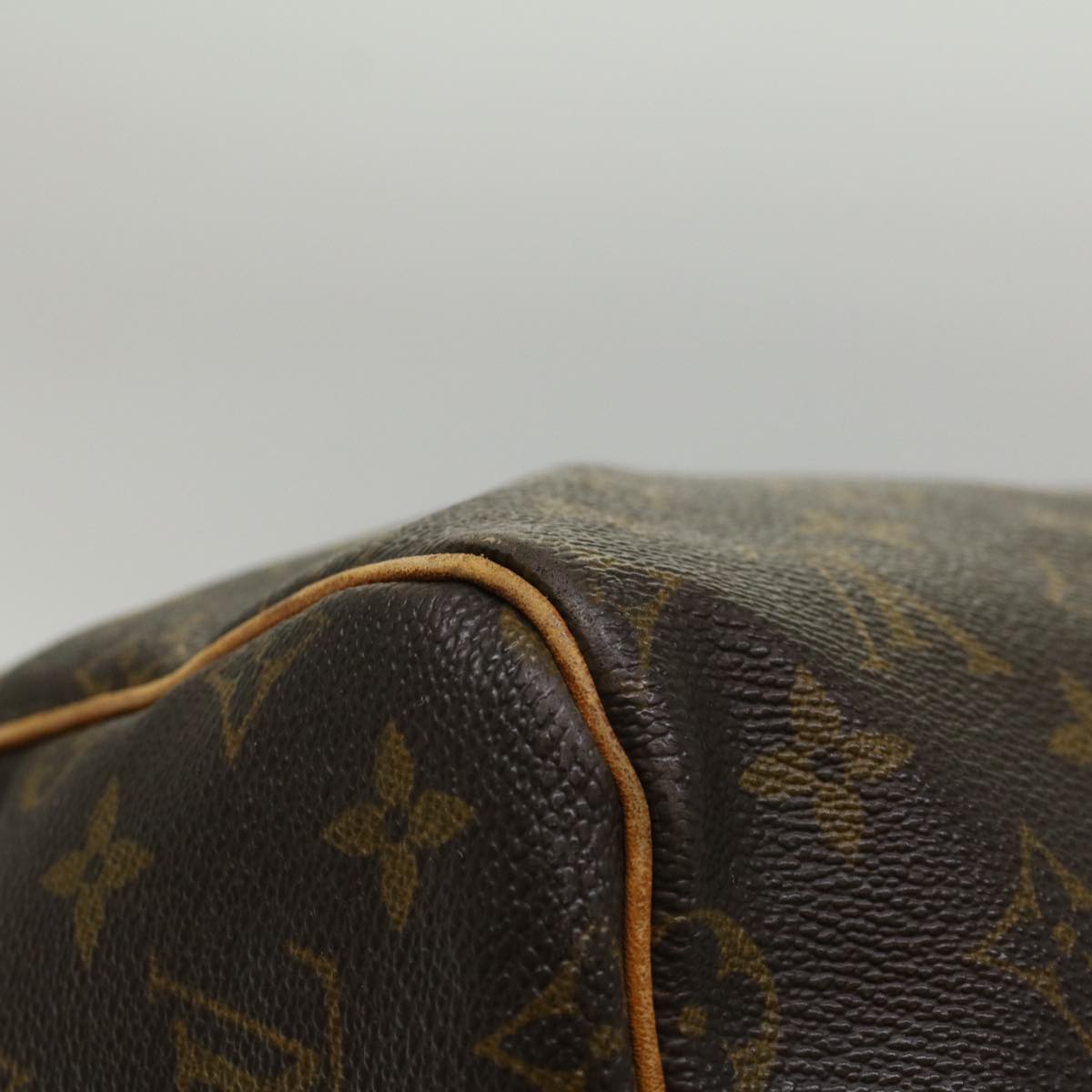 LOUIS VUITTON Monogram Keepall 55 Boston Bag M41424 LV Auth 52392