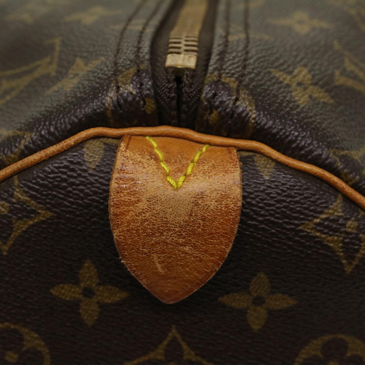 LOUIS VUITTON Monogram Keepall 55 Boston Bag M41424 LV Auth 52392