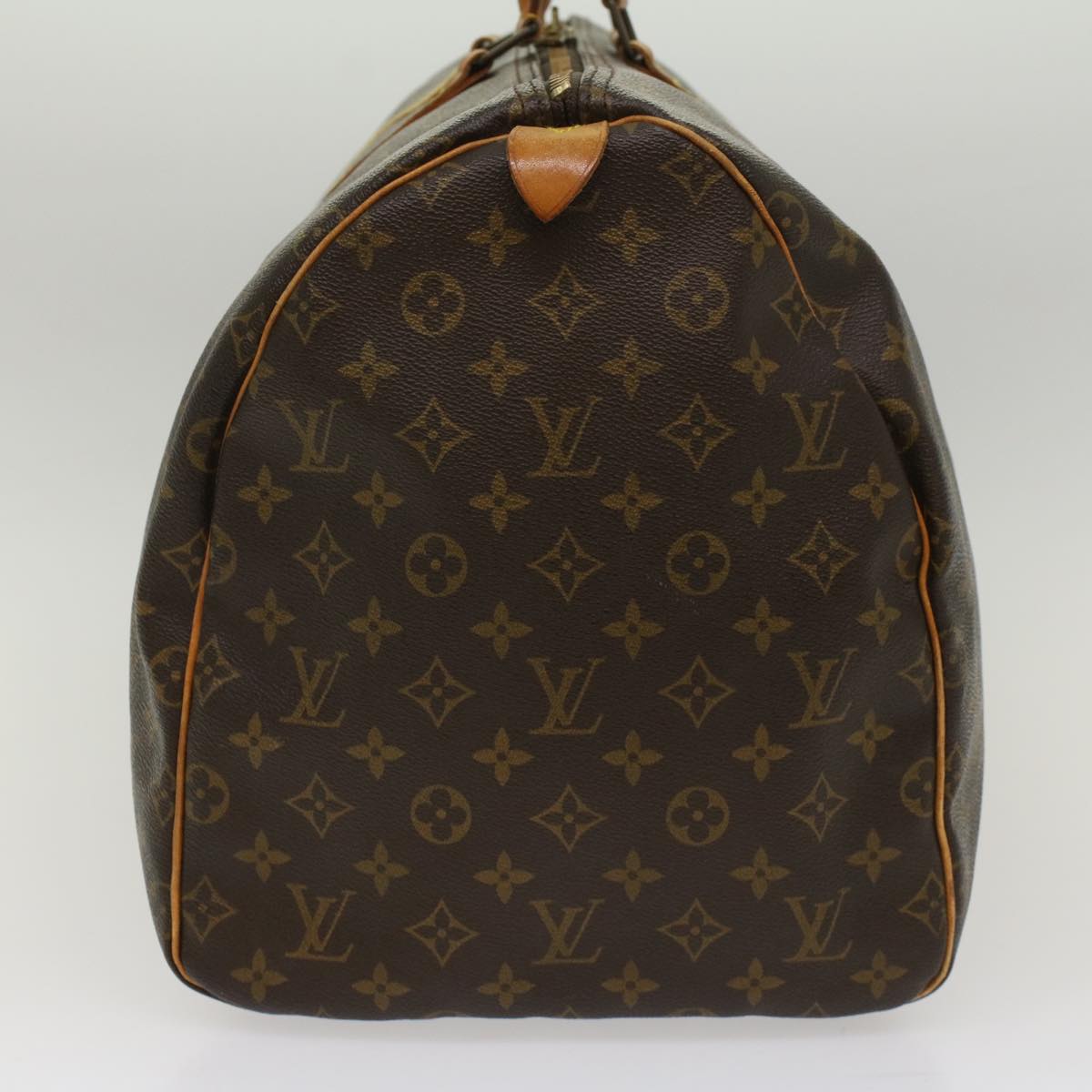 LOUIS VUITTON Monogram Keepall 55 Boston Bag M41424 LV Auth 52392