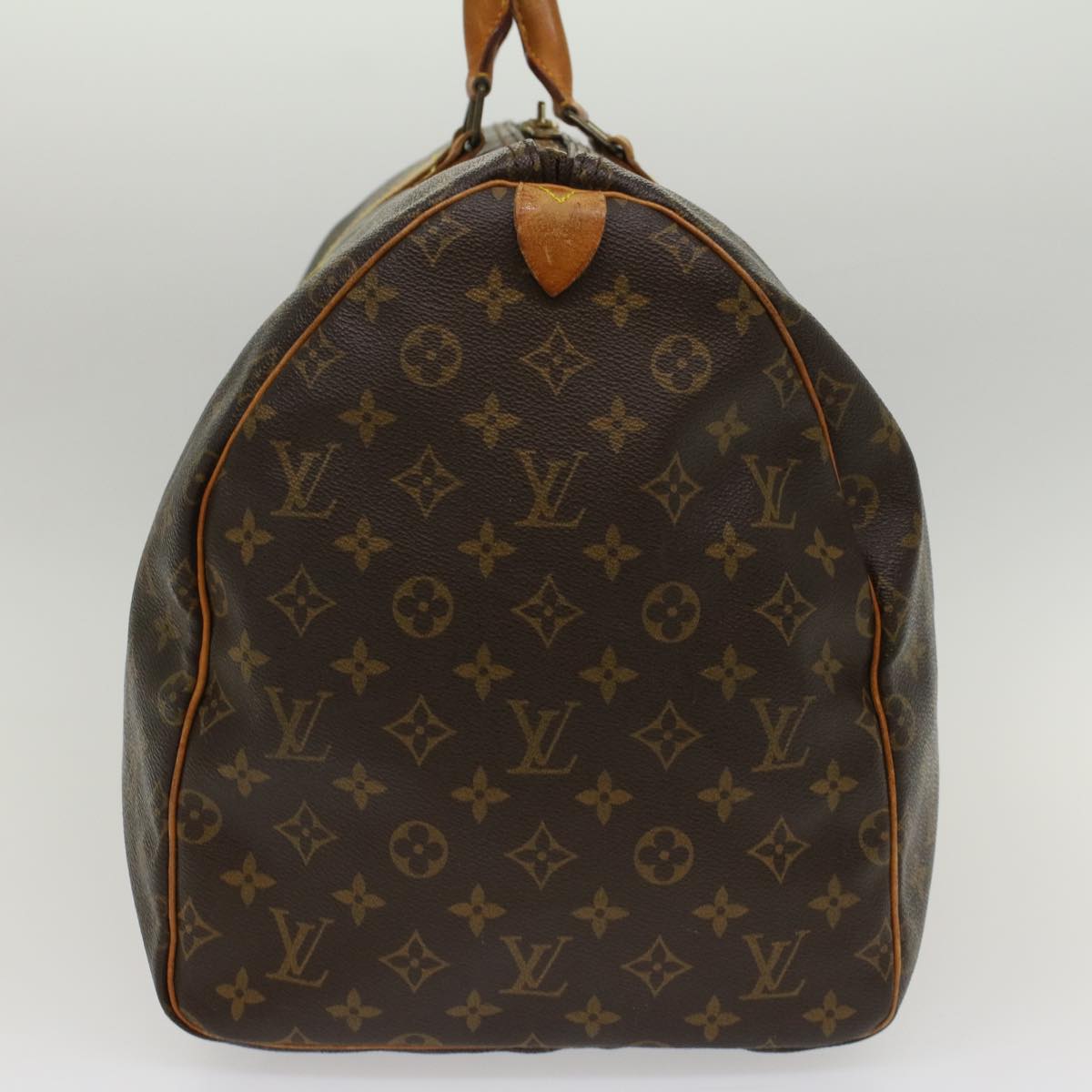 LOUIS VUITTON Monogram Keepall 55 Boston Bag M41424 LV Auth 52392