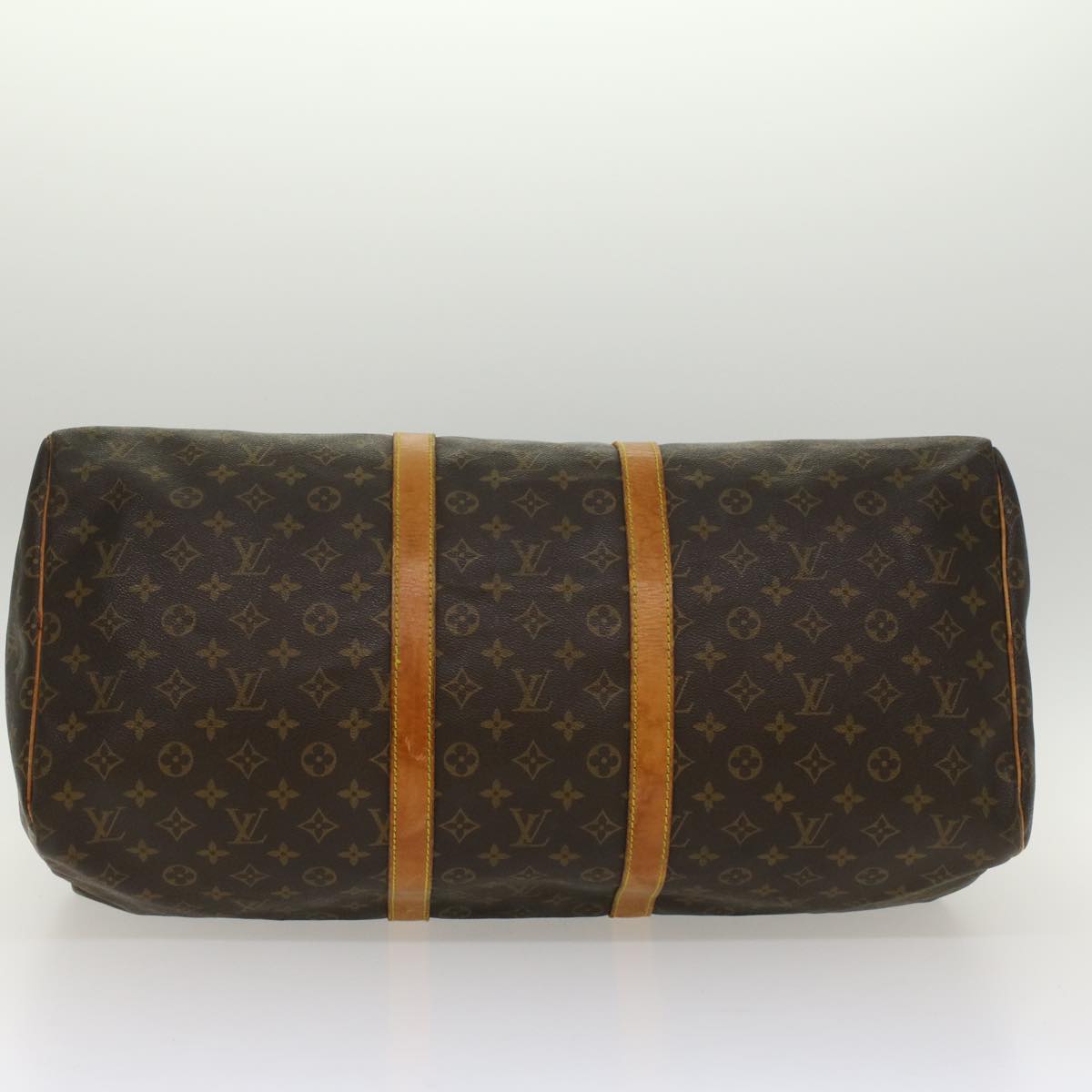 LOUIS VUITTON Monogram Keepall 55 Boston Bag M41424 LV Auth 52392