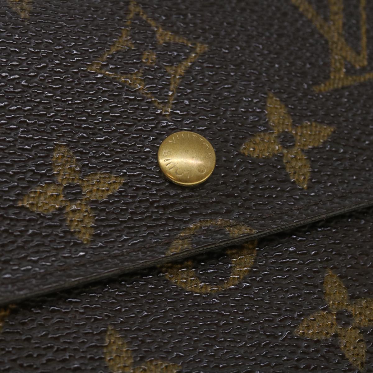 LOUIS VUITTON Monogram Porte Tresol International Wallet M61215 LV Auth 52466