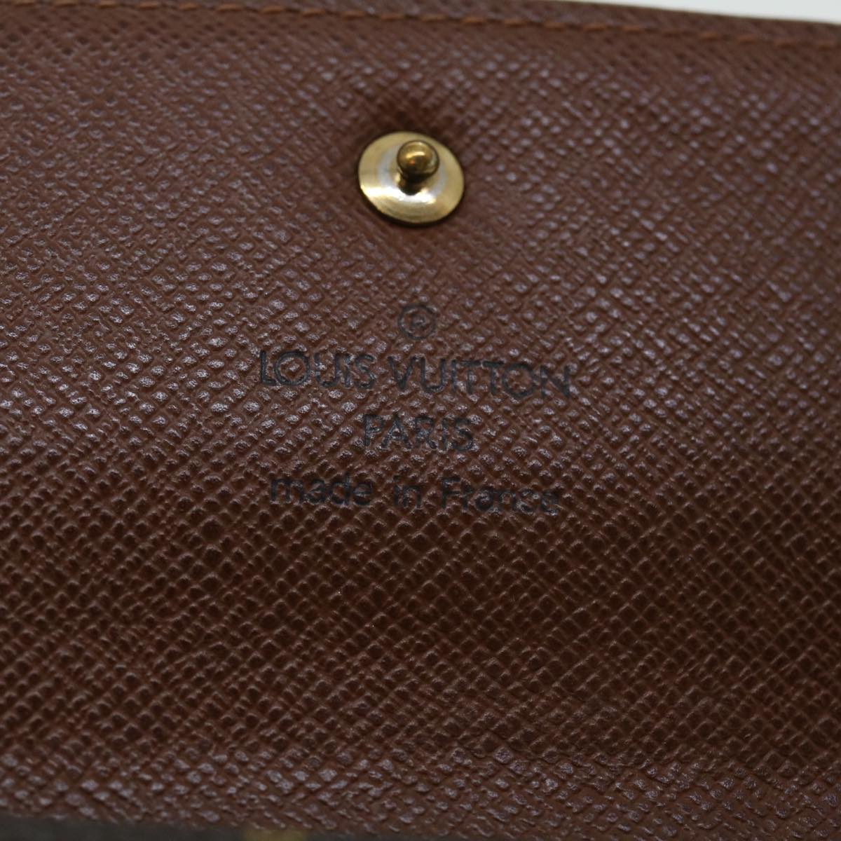 LOUIS VUITTON Monogram Porte Tresol International Wallet M61215 LV Auth 52466