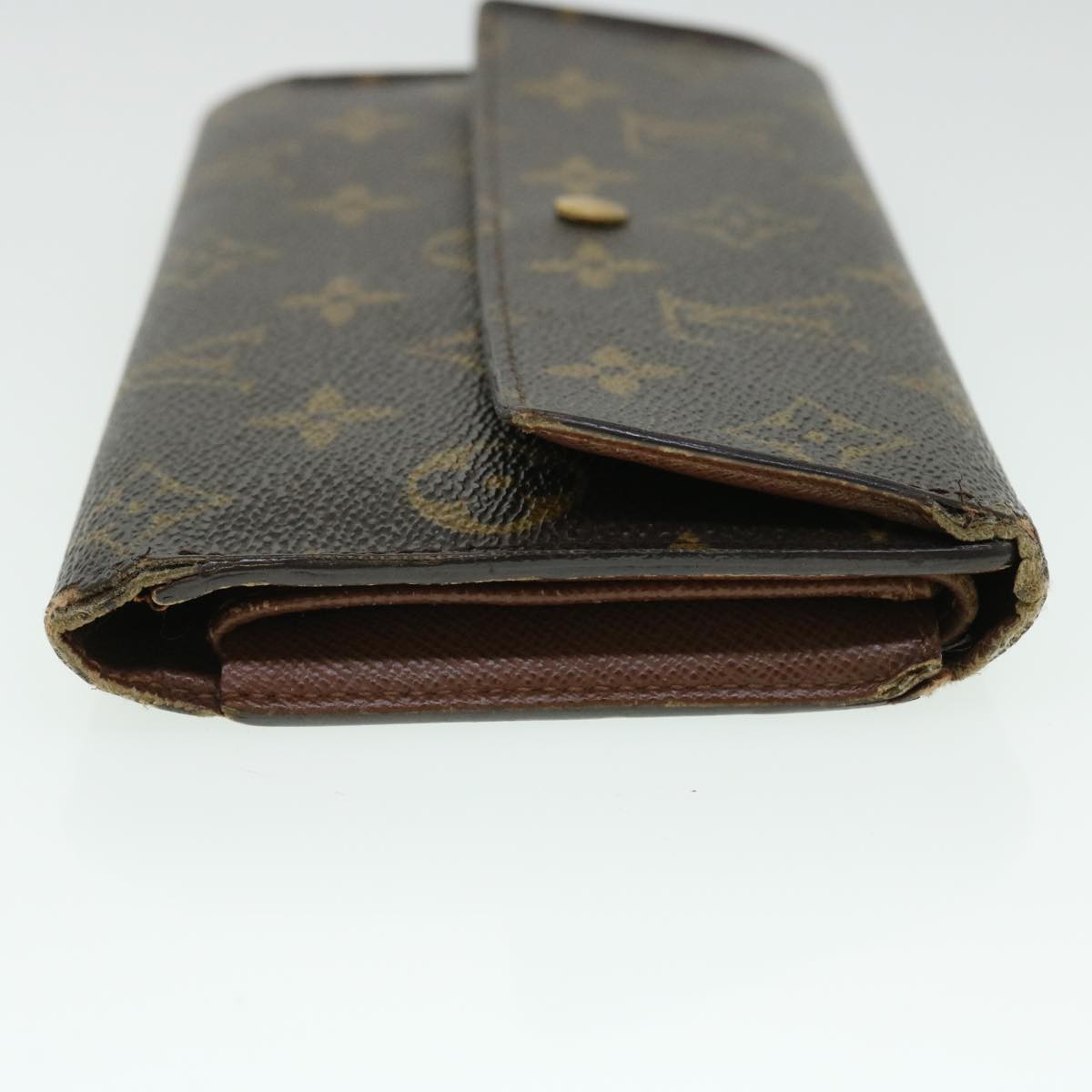 LOUIS VUITTON Monogram Porte Tresol International Wallet M61215 LV Auth 52466