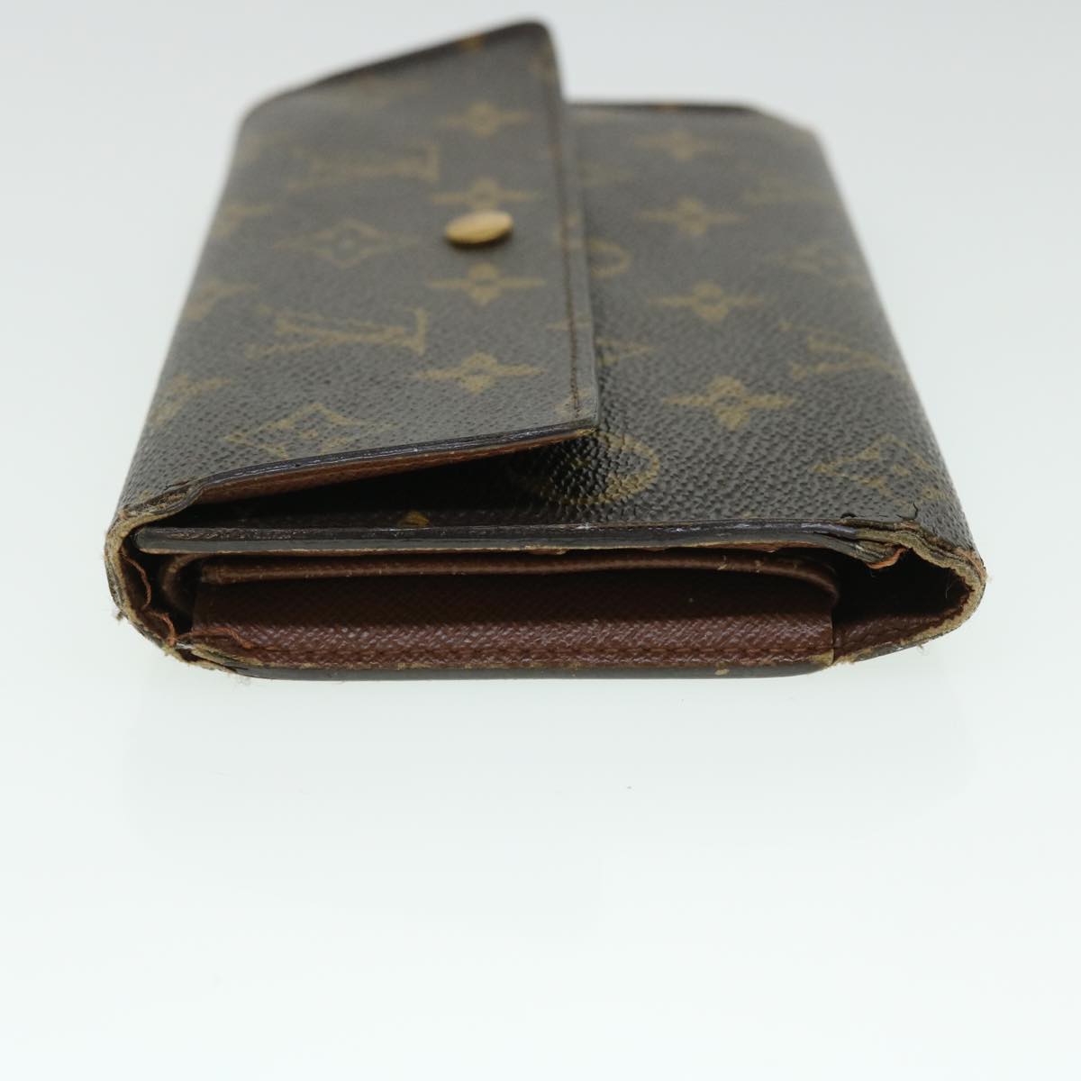 LOUIS VUITTON Monogram Porte Tresol International Wallet M61215 LV Auth 52466