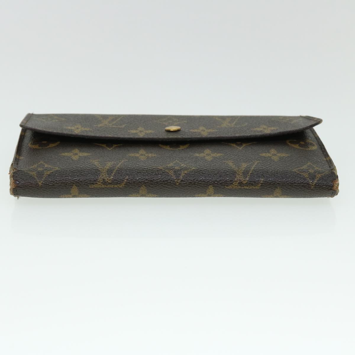 LOUIS VUITTON Monogram Porte Tresol International Wallet M61215 LV Auth 52466