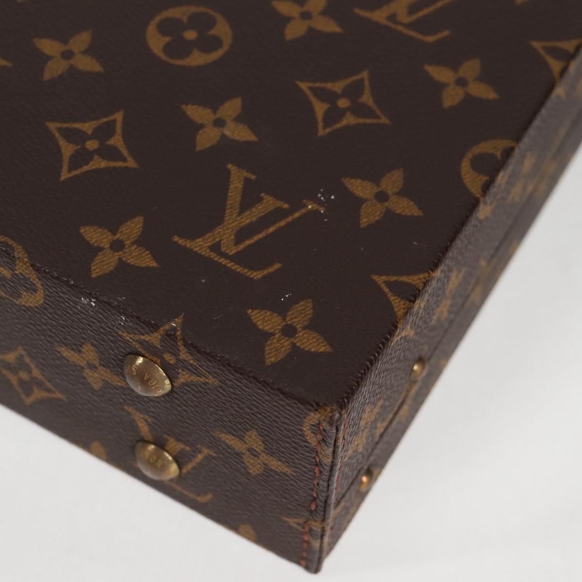 LOUIS VUITTON Monogram Mahjong Case LV Auth 52527V