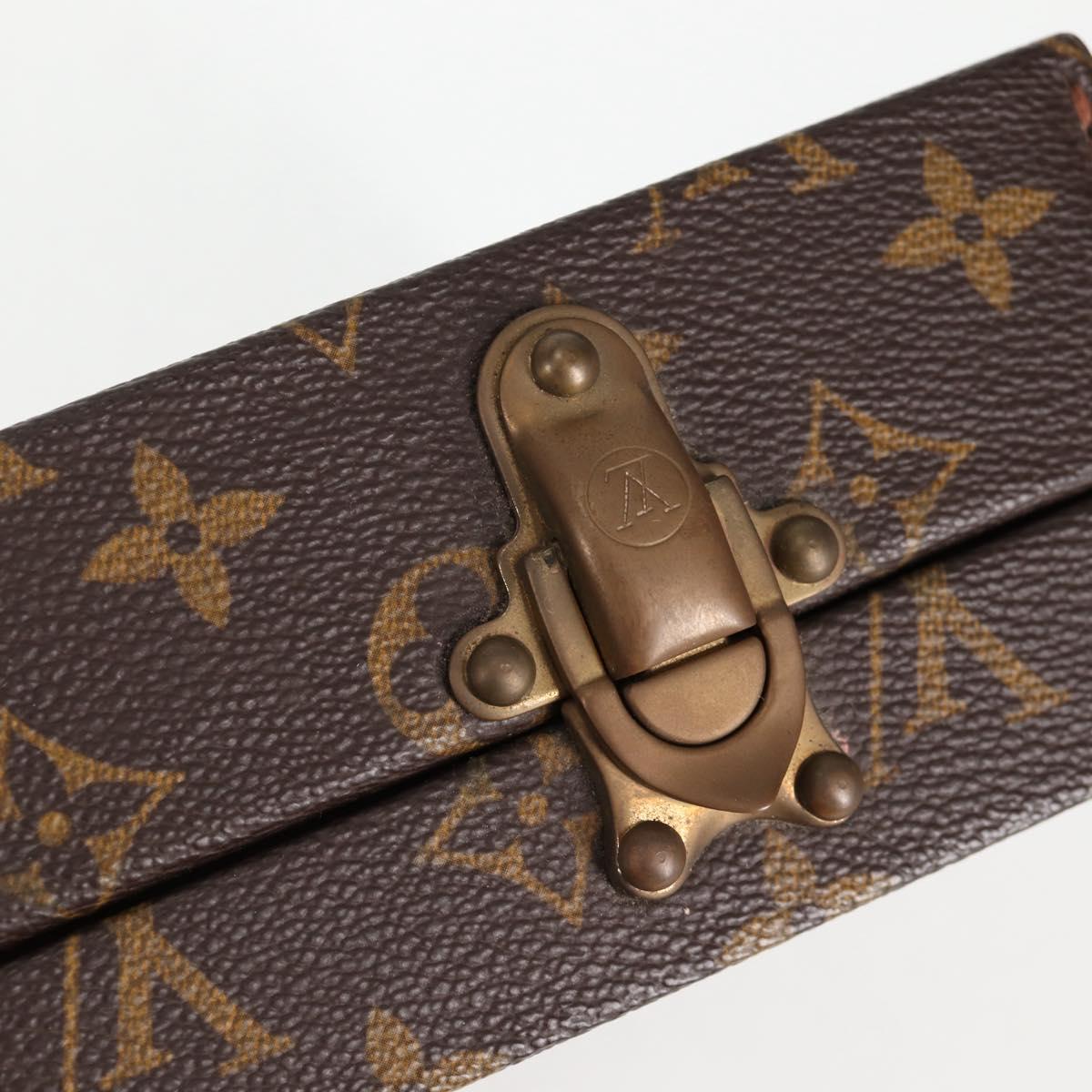 LOUIS VUITTON Monogram Mahjong Case LV Auth 52527V