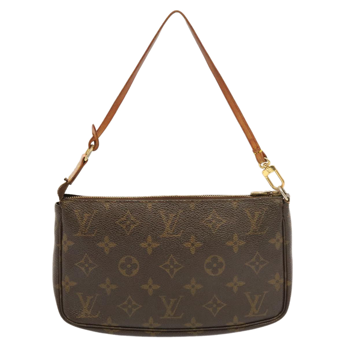 LOUIS VUITTON Monogram Pochette Accessoires Pouch M51980 LV Auth 52603