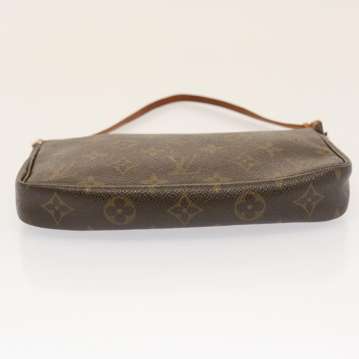 LOUIS VUITTON Monogram Pochette Accessoires Pouch M51980 LV Auth 52603