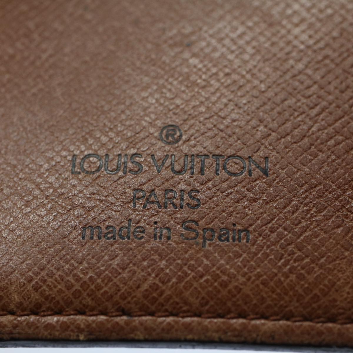 LOUIS VUITTON Monogram Agenda PM Day Planner Cover R20005 LV Auth 52609