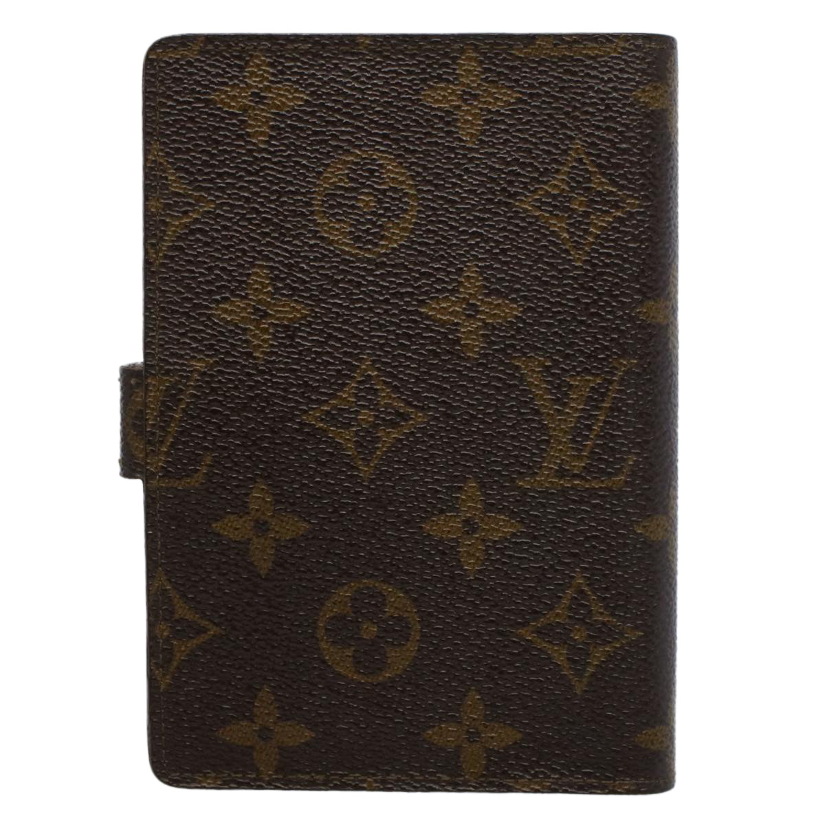 LOUIS VUITTON Monogram Agenda PM Day Planner Cover R20005 LV Auth 52609