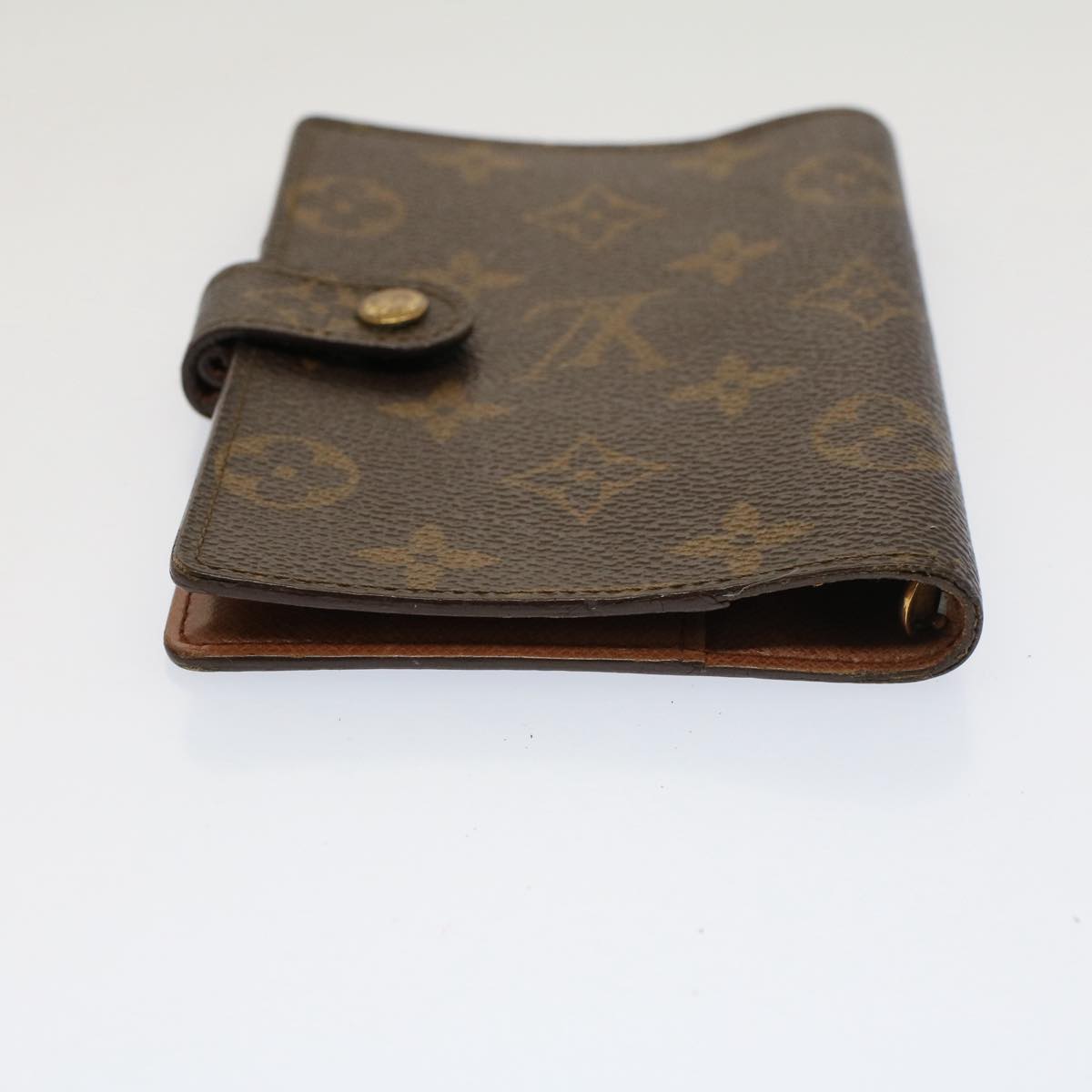 LOUIS VUITTON Monogram Agenda PM Day Planner Cover R20005 LV Auth 52609