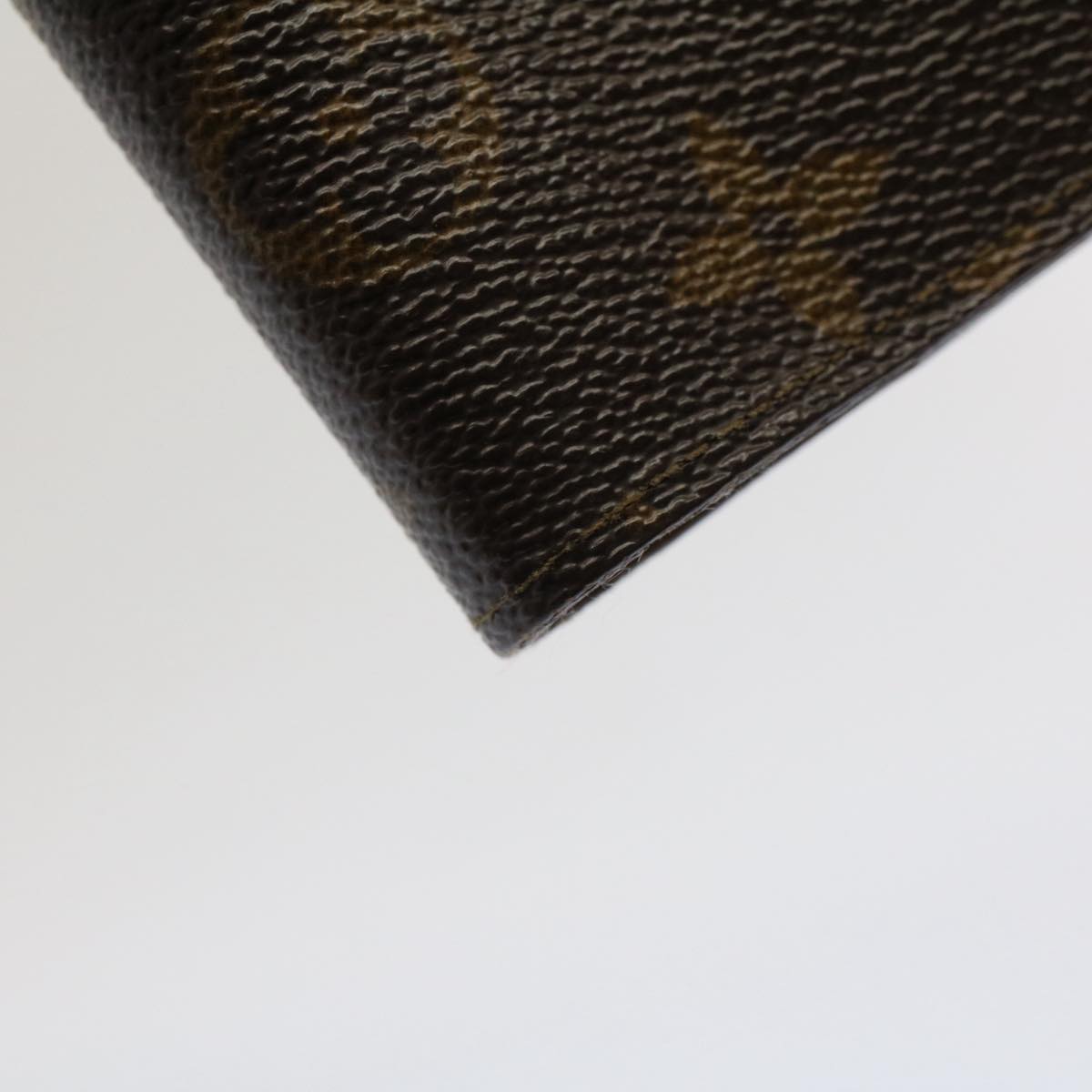 LOUIS VUITTON Monogram Agenda PM Day Planner Cover R20005 LV Auth 52609