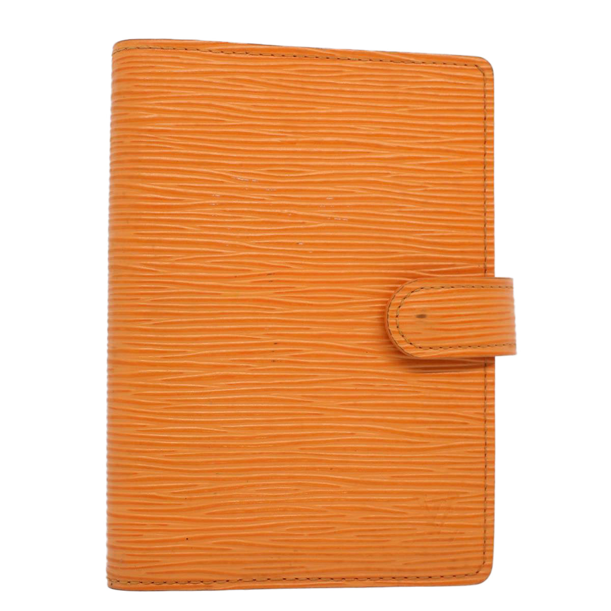 LOUIS VUITTON Epi Agenda PM Day Planner Cover Orange Mandarin R2005H Auth 52614