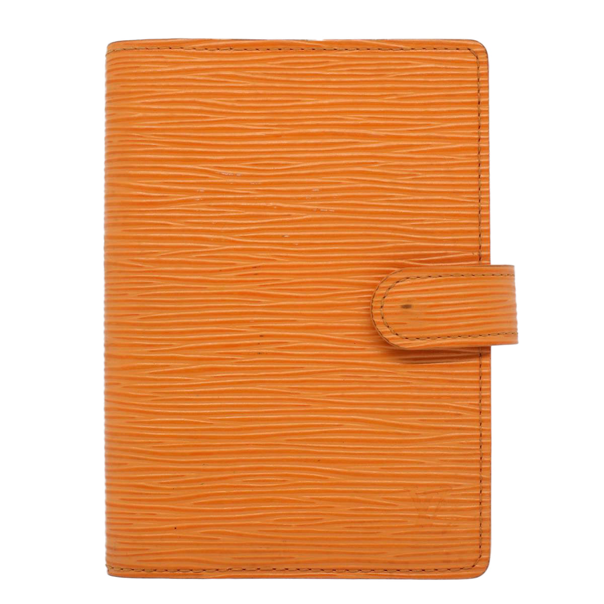 LOUIS VUITTON Epi Agenda PM Day Planner Cover Orange Mandarin R2005H Auth 52614