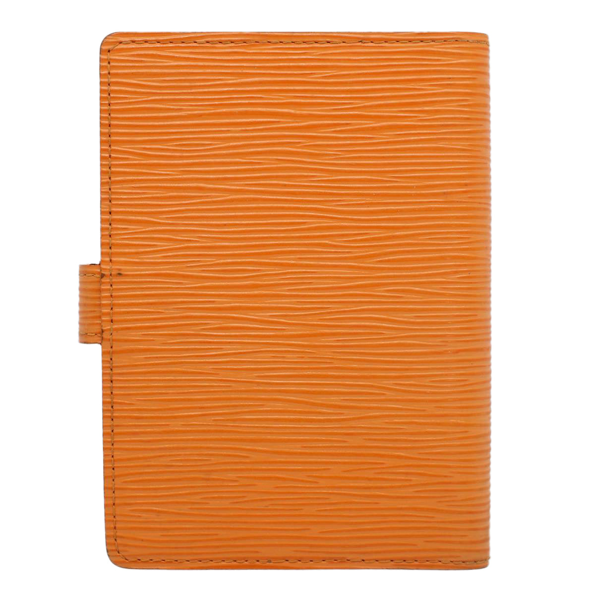 LOUIS VUITTON Epi Agenda PM Day Planner Cover Orange Mandarin R2005H Auth 52614