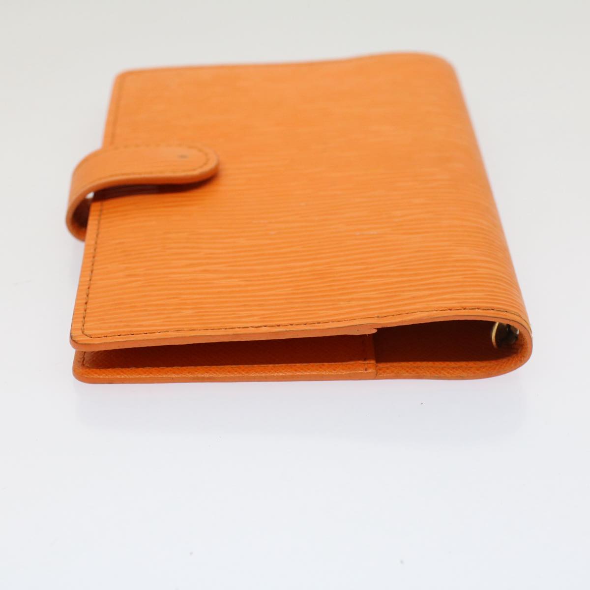 LOUIS VUITTON Epi Agenda PM Day Planner Cover Orange Mandarin R2005H Auth 52614