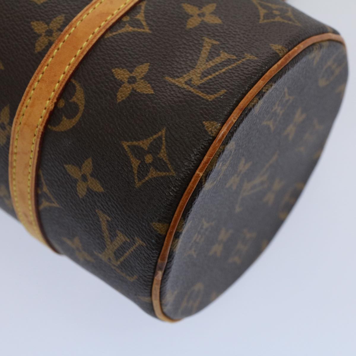 LOUIS VUITTON Monogram Comme Des Garﾃｧons Papillon 26 Hand Bag M40266 Auth 52783