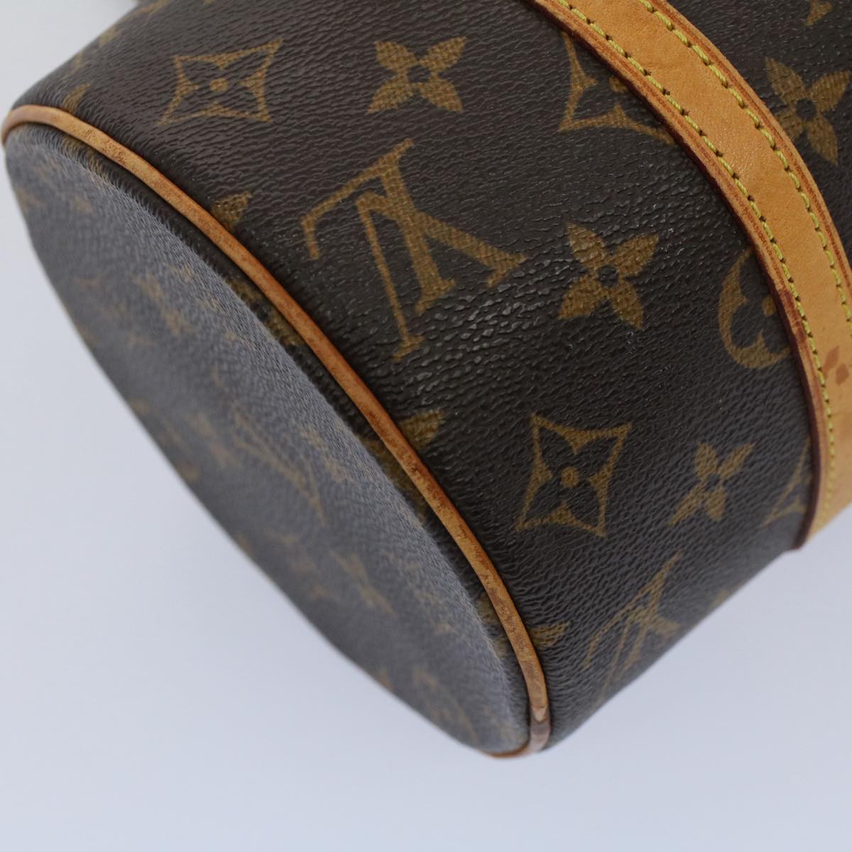 LOUIS VUITTON Monogram Comme Des Garﾃｧons Papillon 26 Hand Bag M40266 Auth 52783