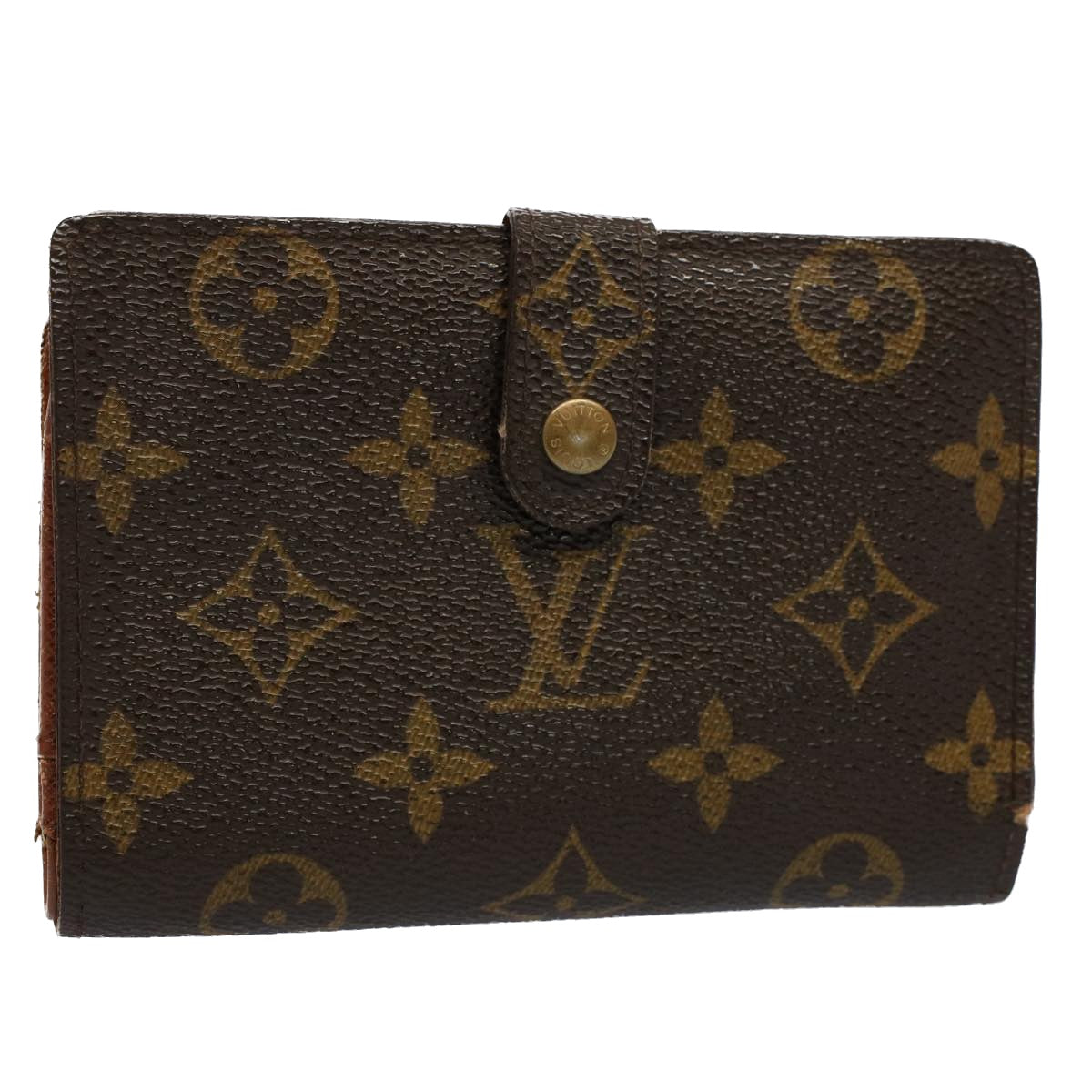 LOUIS VUITTON Monogram Portefeuille Viennois Bifold Wallet M61674 Auth 52803