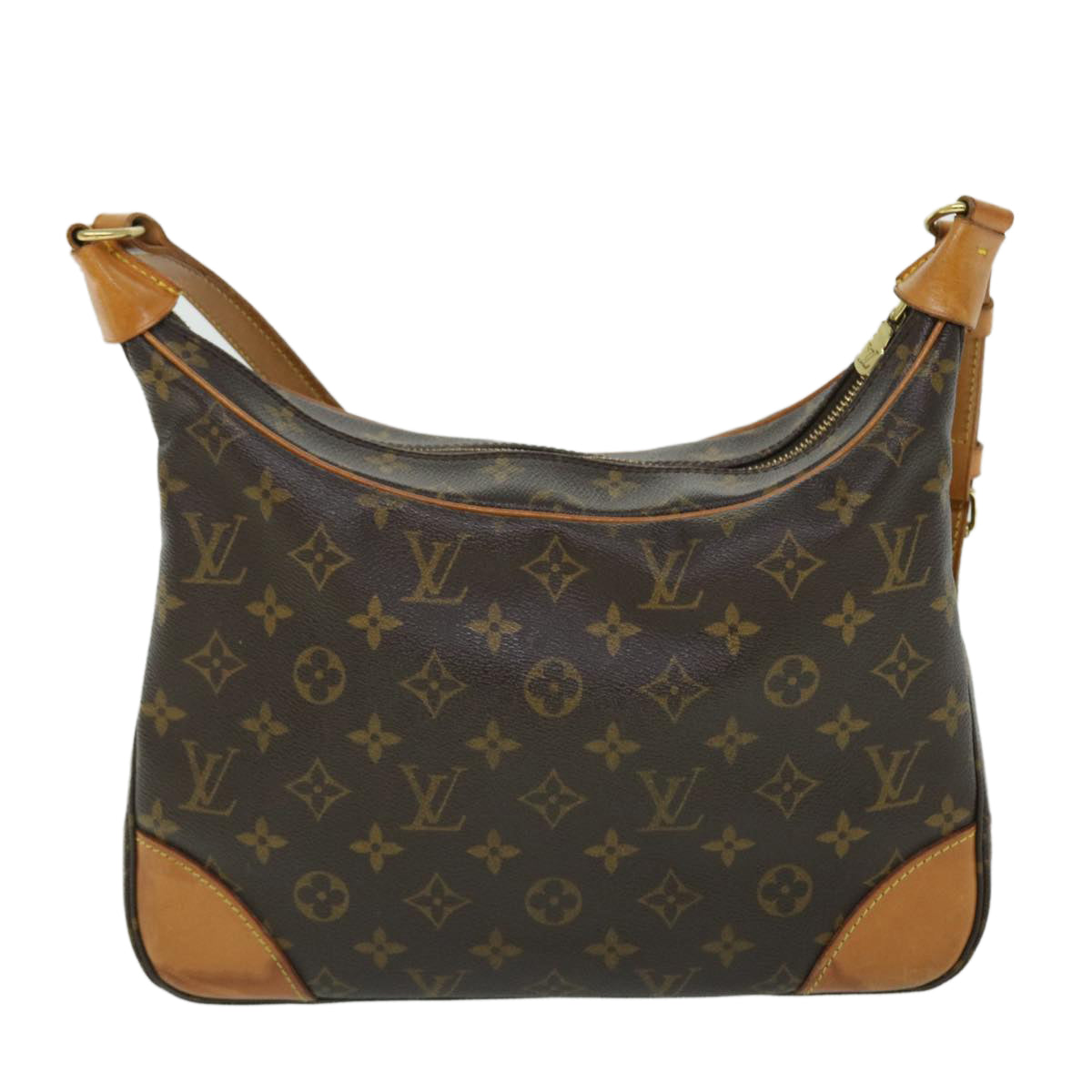 LOUIS VUITTON Monogram Boulogne 30 Shoulder Bag M51265 LV Auth 52814