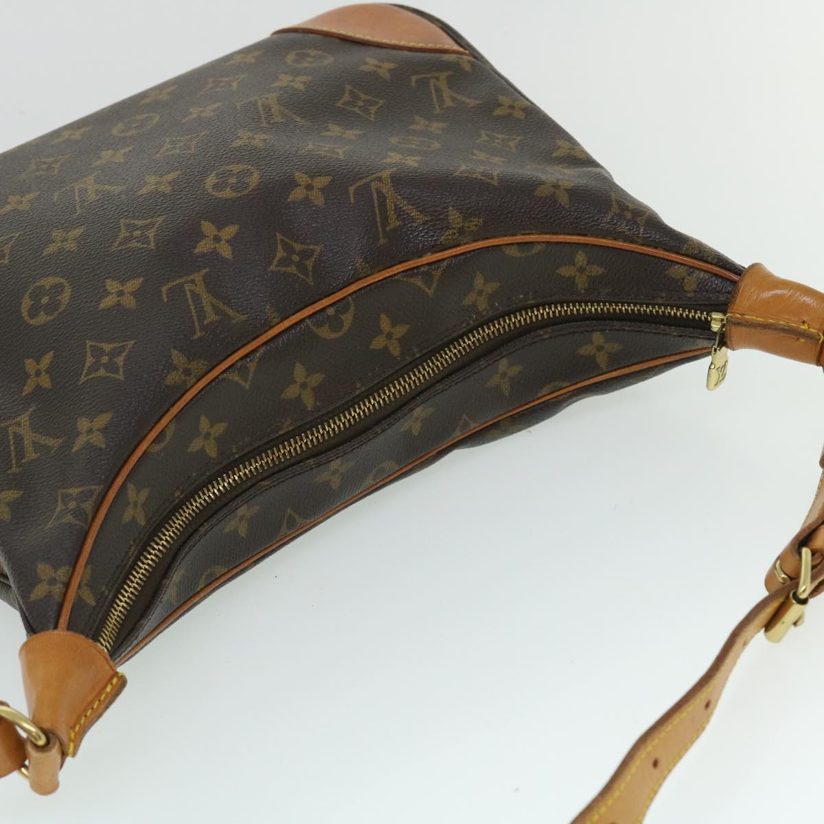 LOUIS VUITTON Monogram Boulogne 30 Shoulder Bag M51265 LV Auth 52814