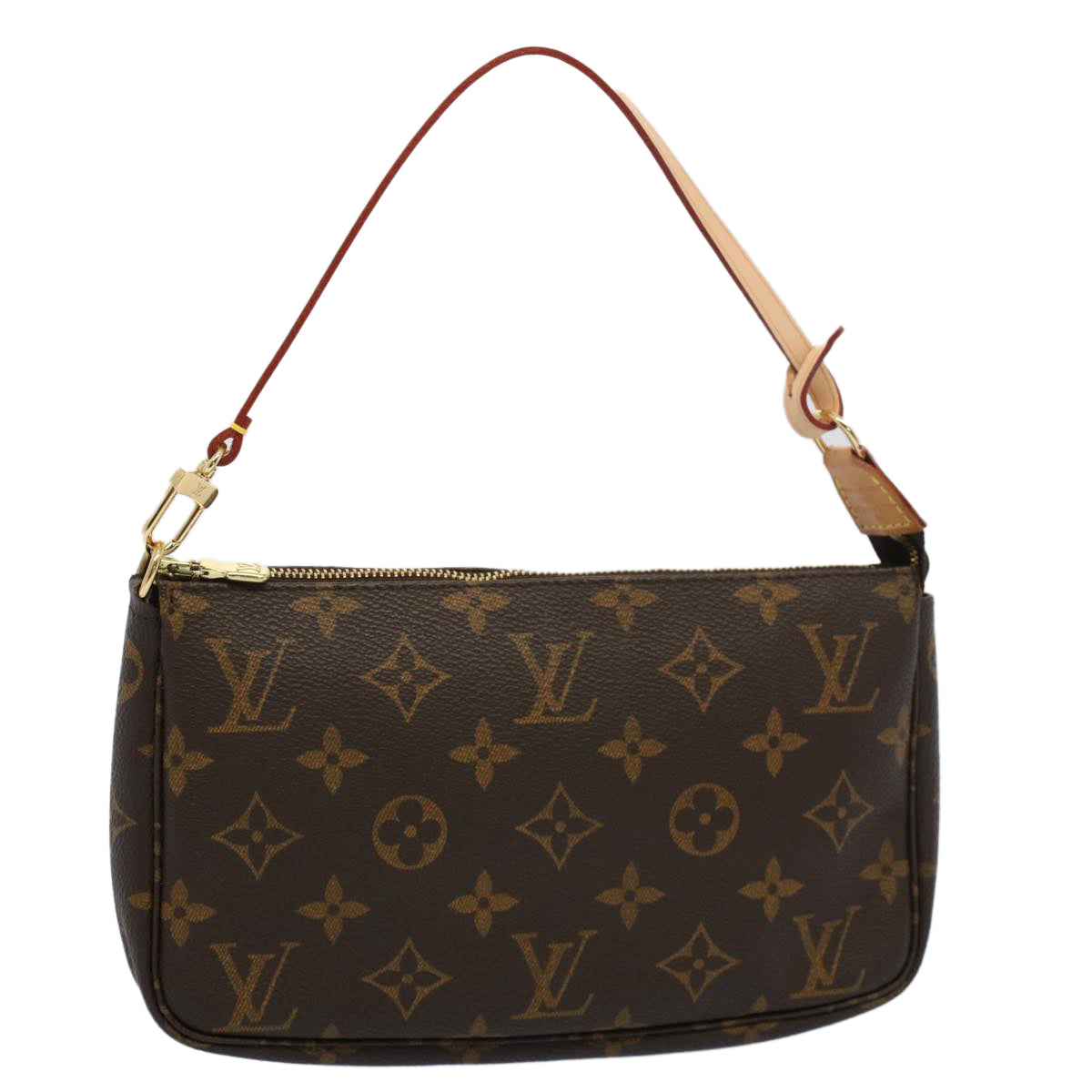 LOUIS VUITTON Monogram Pochette Accessoires Pouch M51980 LV Auth 52824