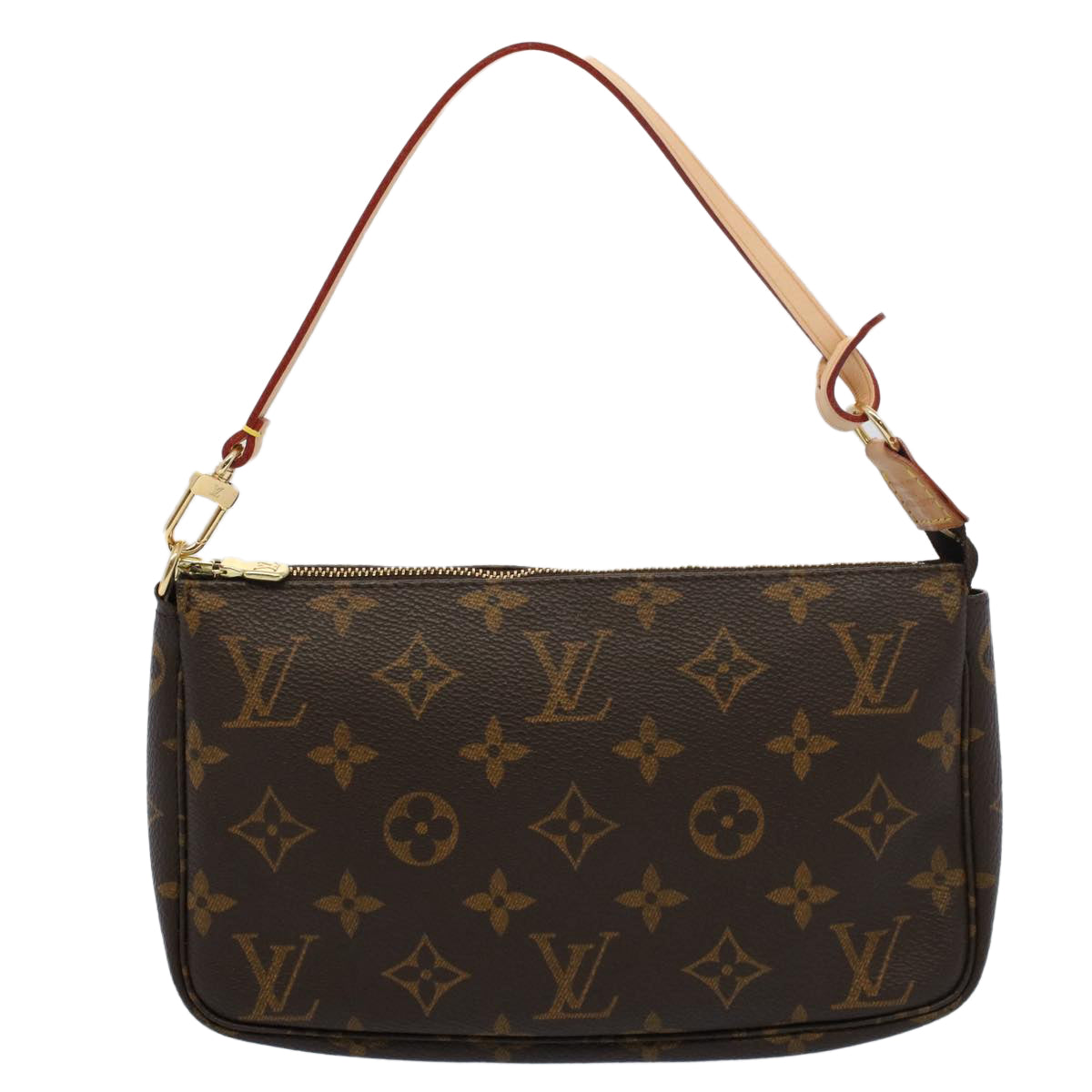 LOUIS VUITTON Monogram Pochette Accessoires Pouch M51980 LV Auth 52824