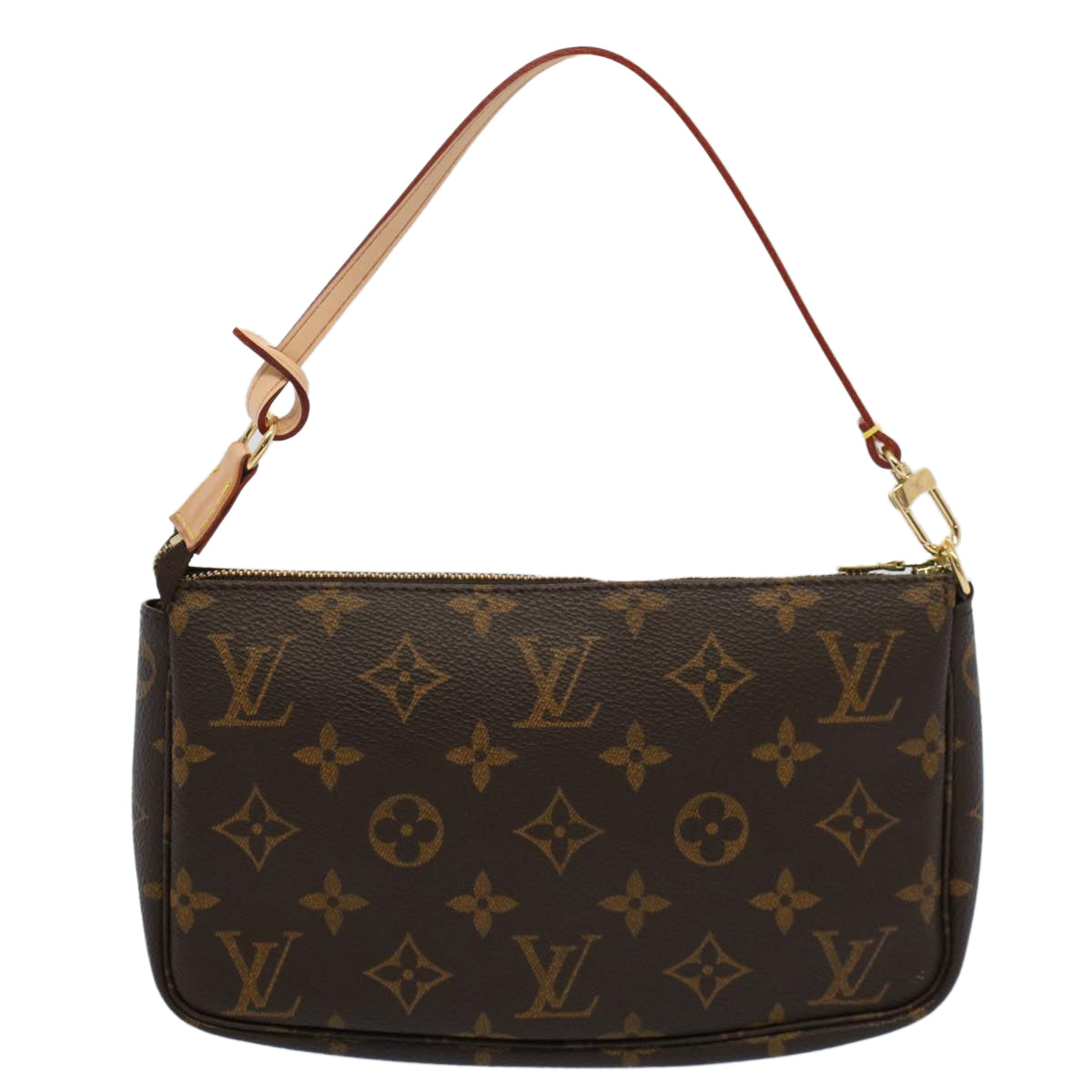 LOUIS VUITTON Monogram Pochette Accessoires Pouch M51980 LV Auth 52824