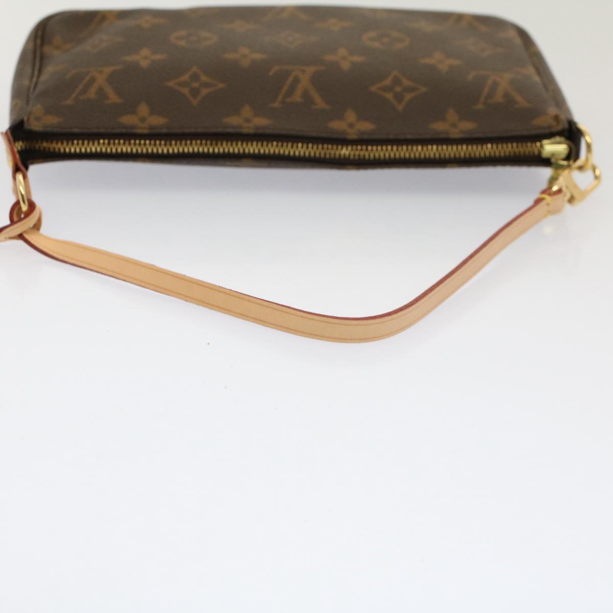 LOUIS VUITTON Monogram Pochette Accessoires Pouch M51980 LV Auth 52824