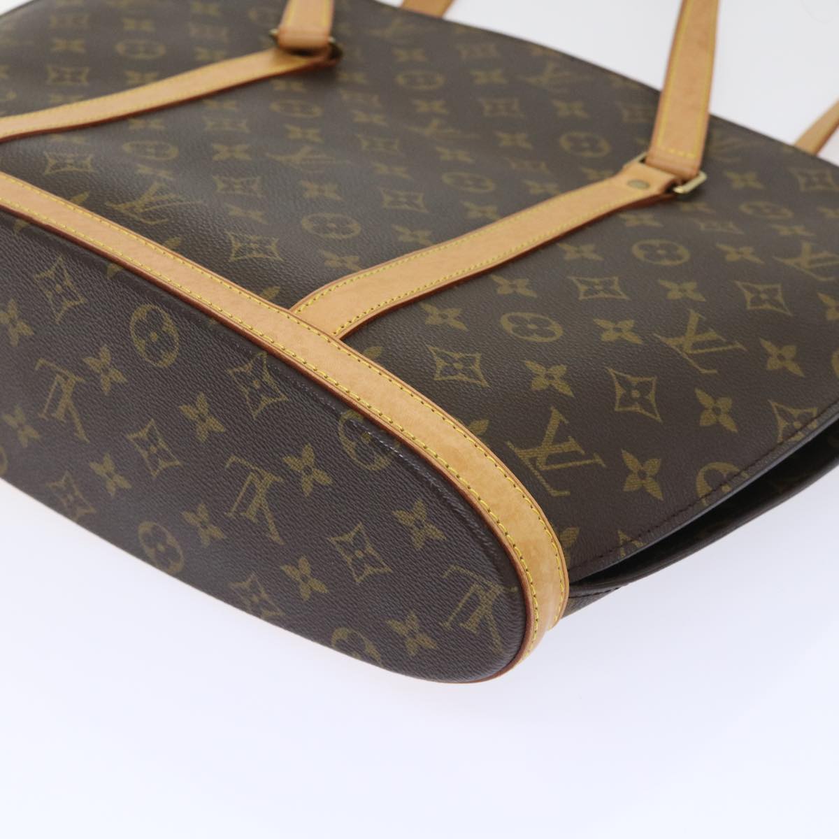 LOUIS VUITTON Monogram Babylone Tote Bag M51102 LV Auth 52851