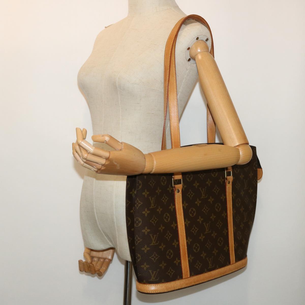 LOUIS VUITTON Monogram Babylone Tote Bag M51102 LV Auth 52851