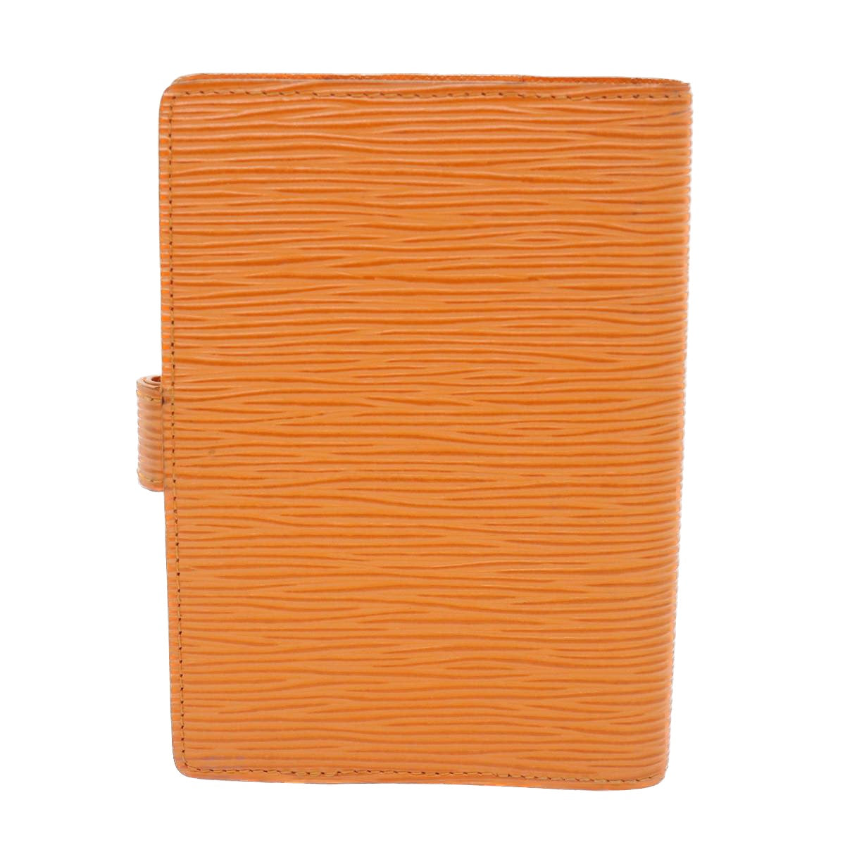 LOUIS VUITTON Epi Agenda PM Day Planner Cover Orange Mandarin R2005H Auth 52874