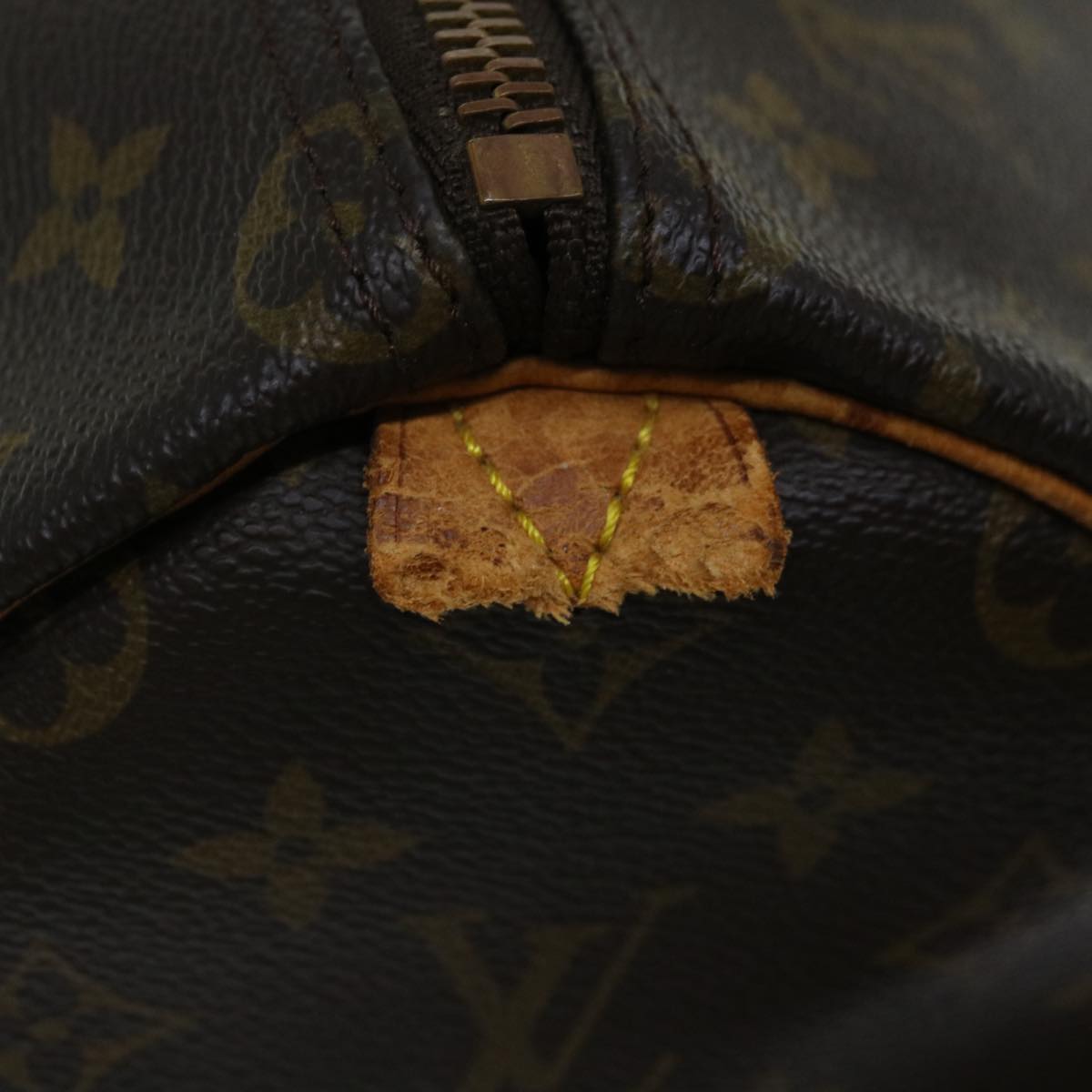 LOUIS VUITTON Monogram Keepall 50 Boston Bag M41426 LV Auth 52878