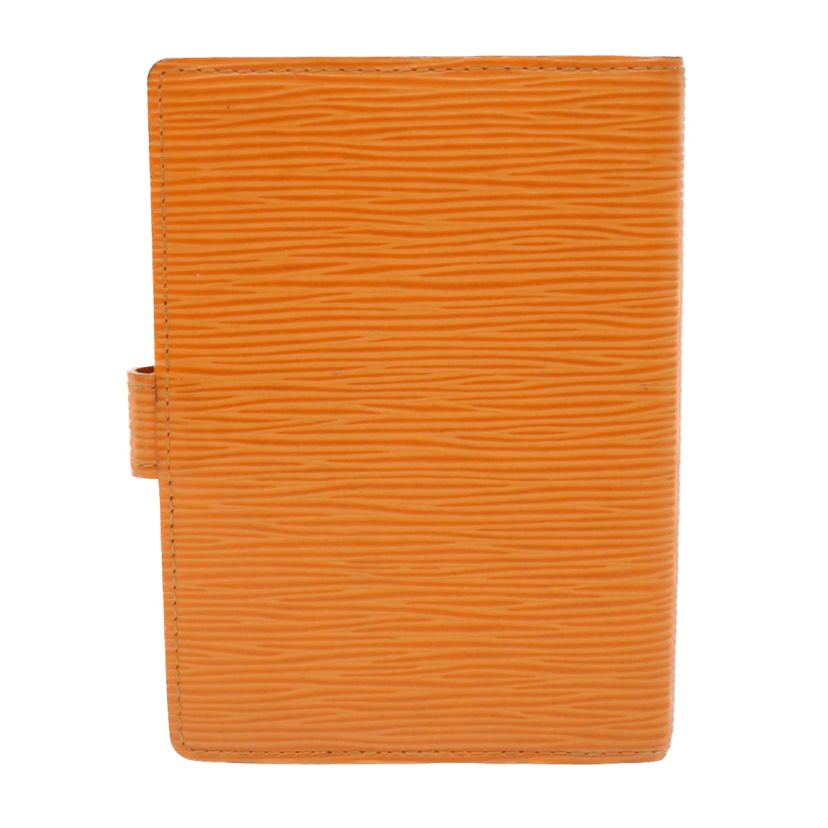 LOUIS VUITTON Epi Agenda PM Day Planner Cover Orange Mandarin R2005H Auth 52886