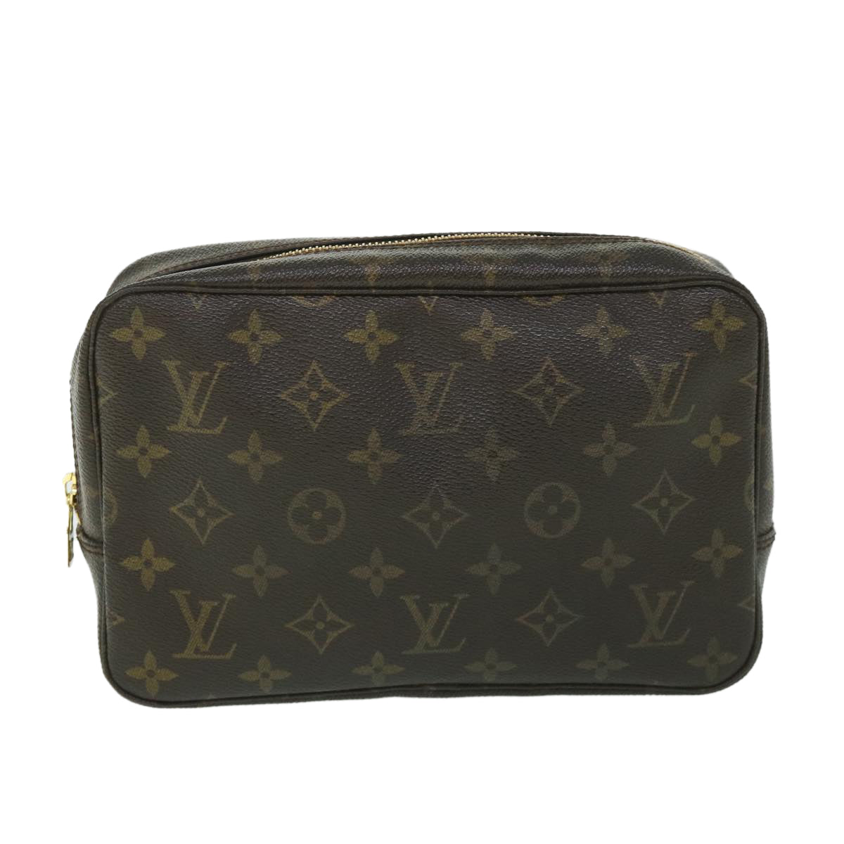 LOUIS VUITTON Monogram Trousse Toilette 23 Clutch Bag M47524 LV Auth 52919