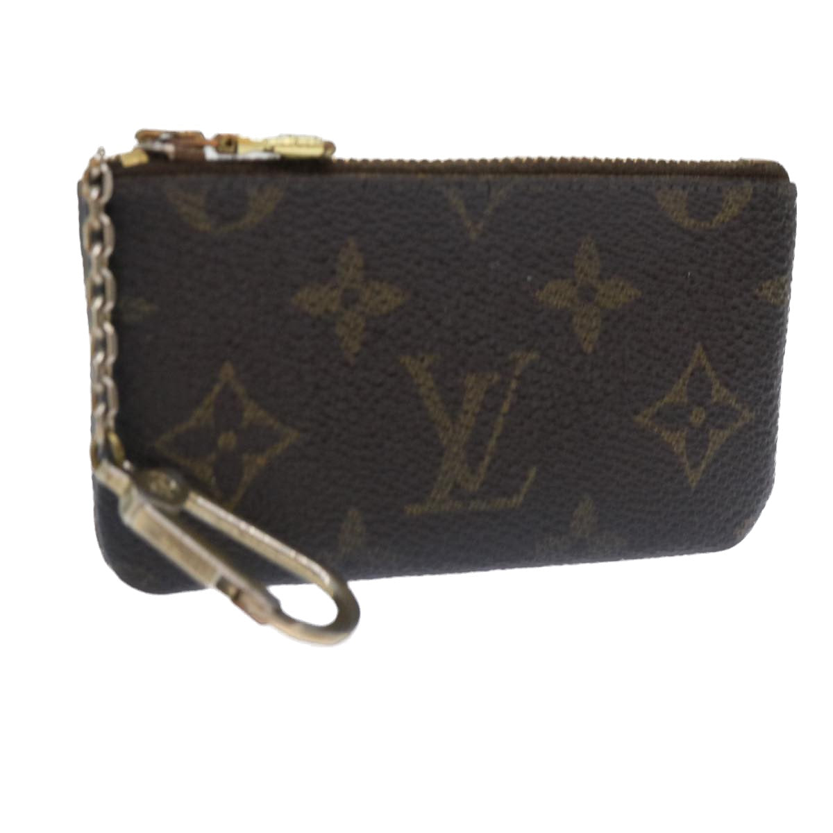 LOUIS VUITTON Monogram Pochette Cles Coin Purse M62650 LV Auth 52951