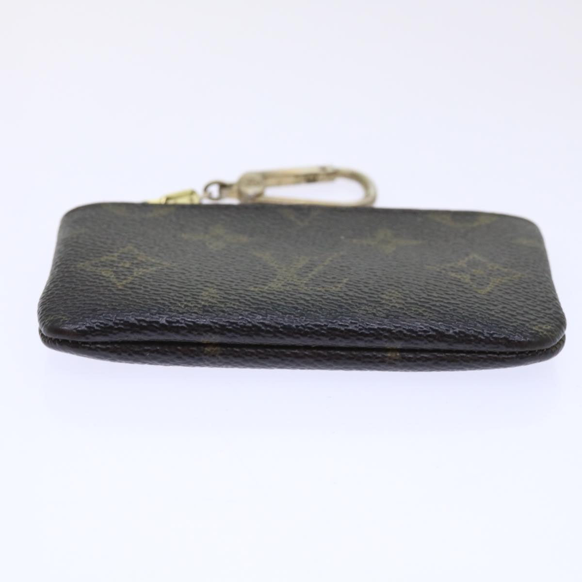 LOUIS VUITTON Monogram Pochette Cles Coin Purse M62650 LV Auth 52951