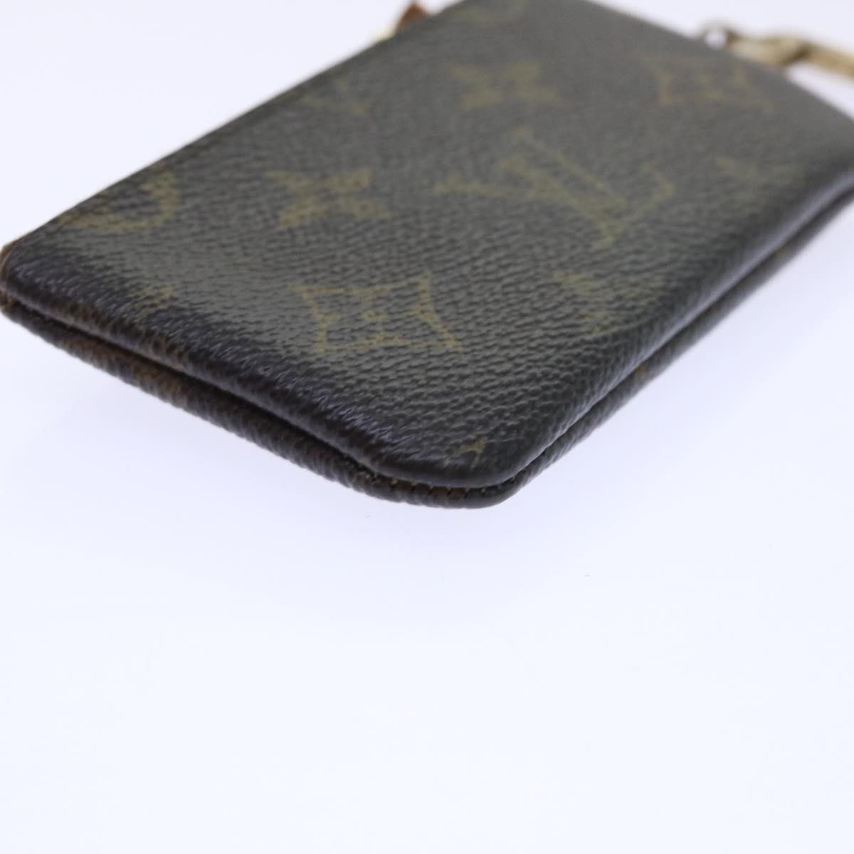 LOUIS VUITTON Monogram Pochette Cles Coin Purse M62650 LV Auth 52951