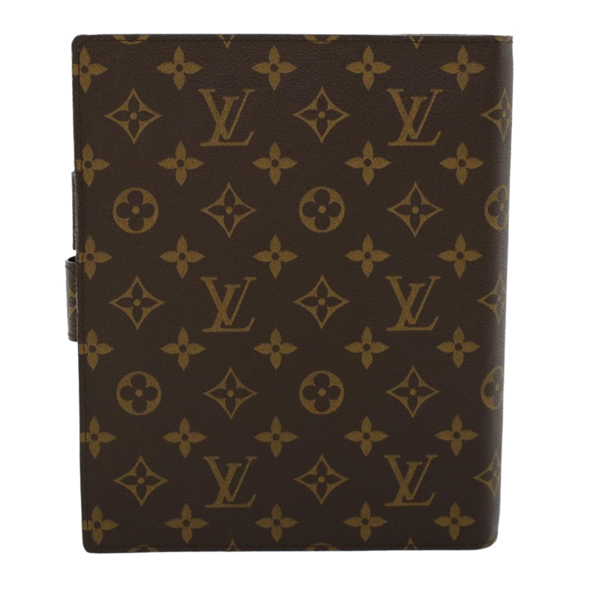 LOUIS VUITTON Monogram Agenda GM Day Planner Cover R20006 LV Auth 52994