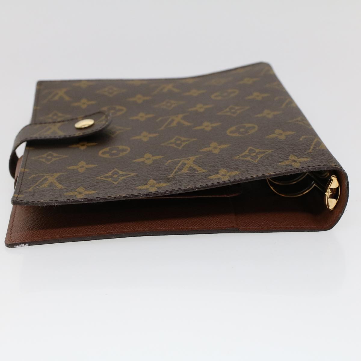 LOUIS VUITTON Monogram Agenda GM Day Planner Cover R20006 LV Auth 52994