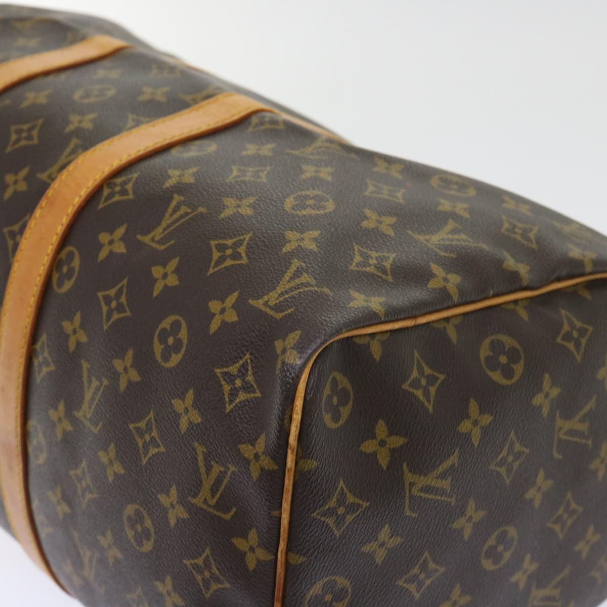 LOUIS VUITTON Monogram Keepall 45 Boston Bag M41428 LV Auth 53093