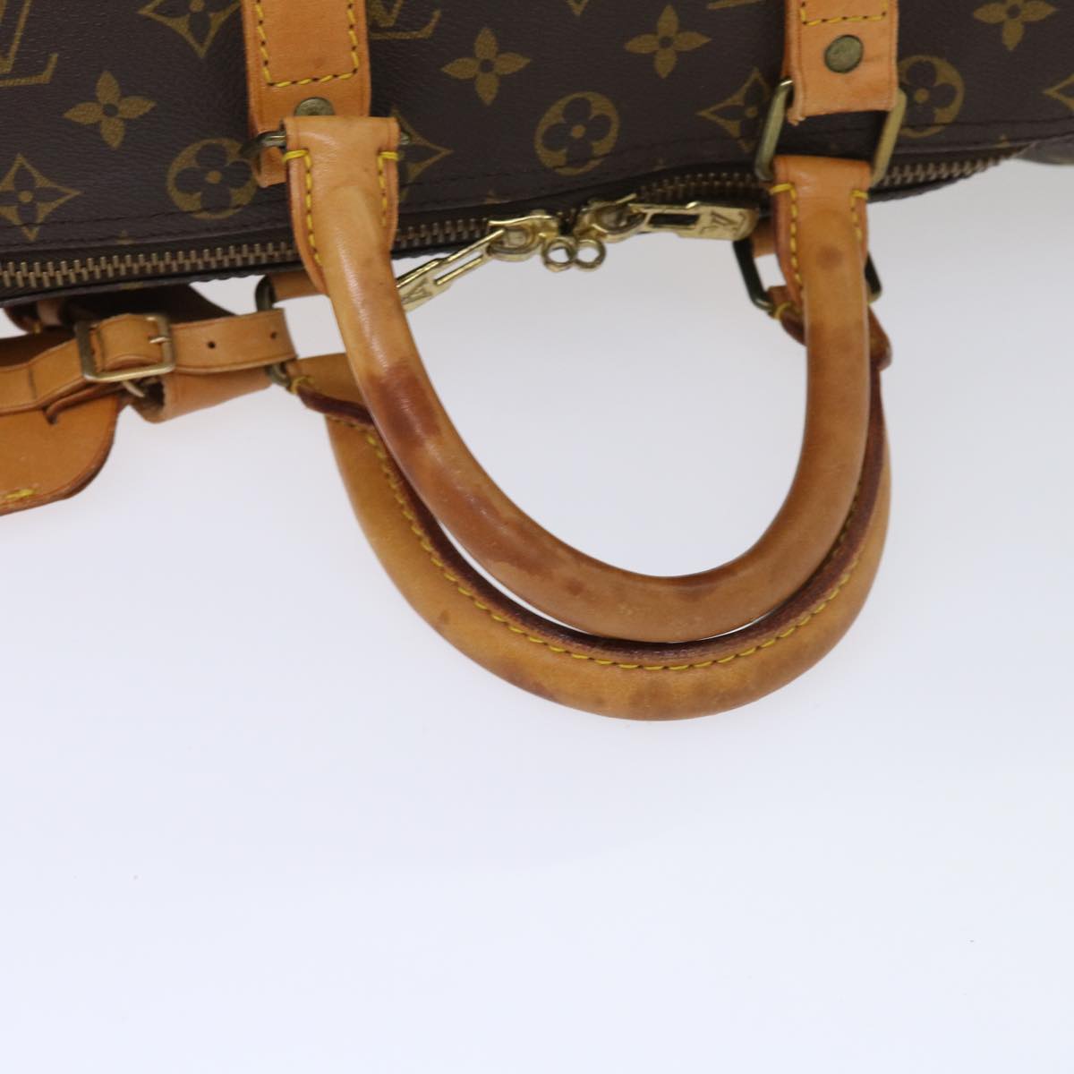 LOUIS VUITTON Monogram Keepall 45 Boston Bag M41428 LV Auth 53093