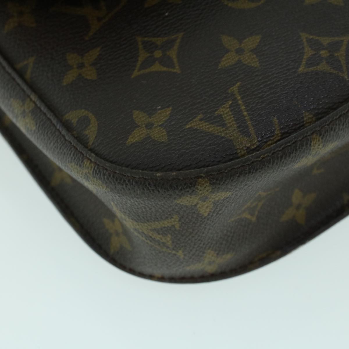 LOUIS VUITTON Monogram Saint Cloud GM Shoulder Bag M51242 LV Auth 53111