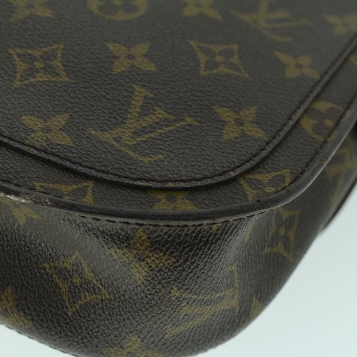 LOUIS VUITTON Monogram Saint Cloud GM Shoulder Bag M51242 LV Auth 53111